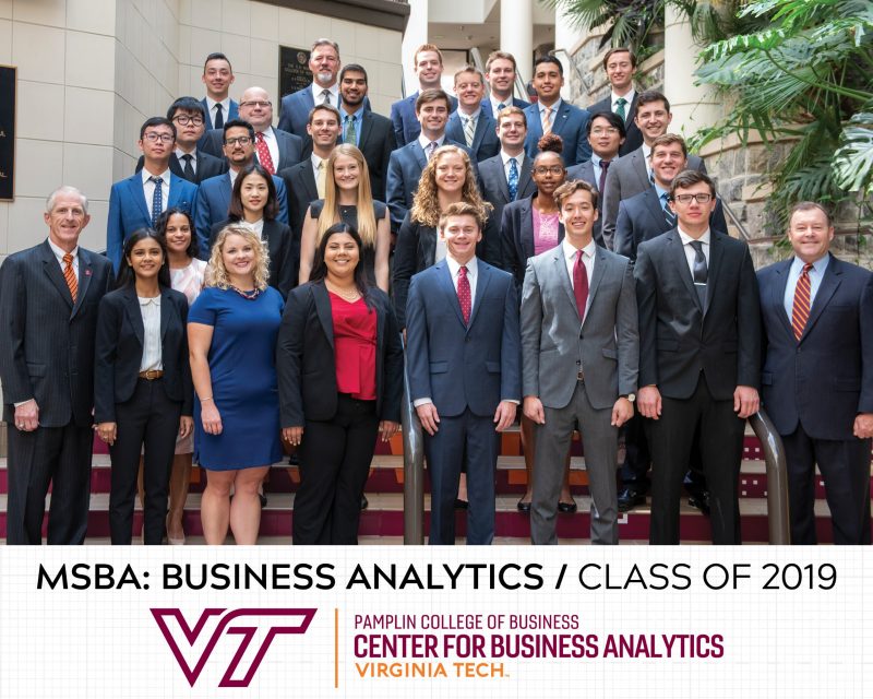 MSBA: Business Analytics/Class of 2019